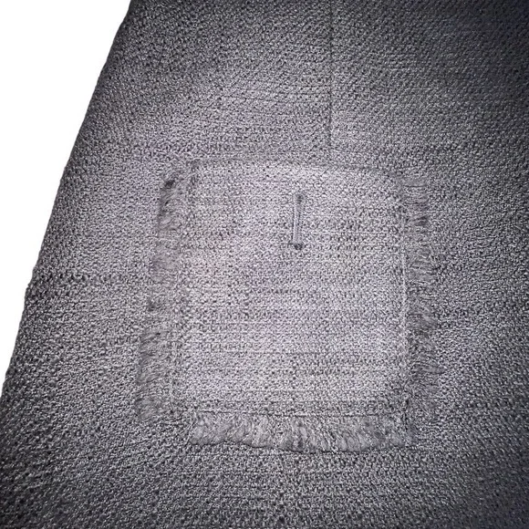 Karl Lagerfeld Paris Black shift tweed sleeveless dress size 6 *Missing Buttons* - Picture 12 of 12